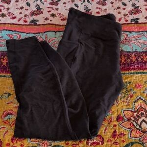 Pact Women's Chocolate Heather On The Go Leggings Never Worn